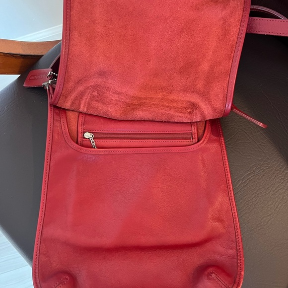 Vintage Coach Red Shoulder Bag - Picture 7 of 8